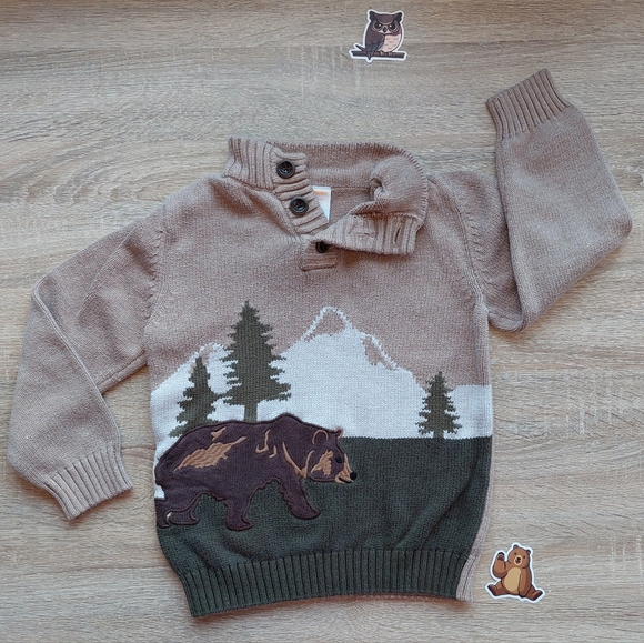 Gymboree bear 🐻 sweater 5-6 years - Picture 16 of 16